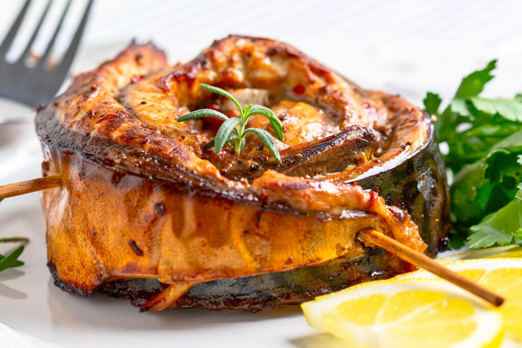 Gebackene Makrelenfilets Saftige Fisch-Röllchen aus dem Ofen