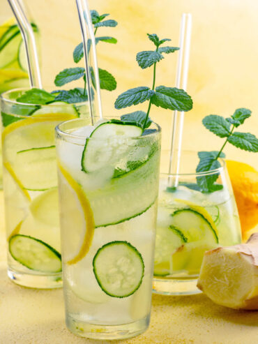 Hausgemachtes Sommergetränk: das berühmte Sassy-Wasser (Sassy Water)