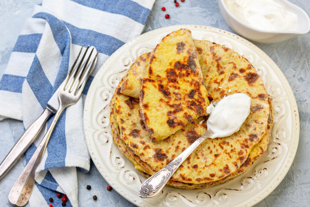 Norwegische Kartoffel-Fladen (Lefse)