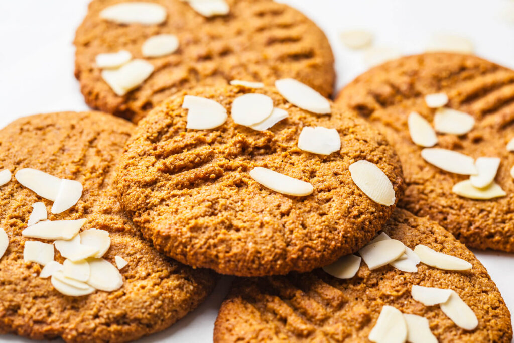 Vegane Mandelkekse mit Aquafaba (ohne Ei & Milch)