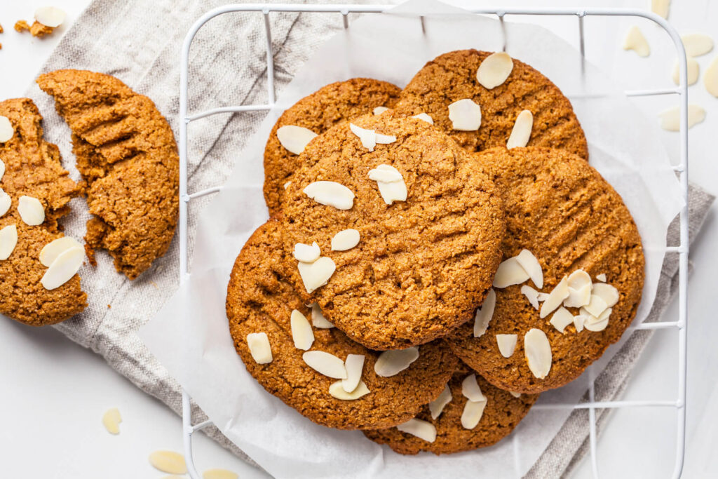 Vegane Mandelkekse mit Aquafaba (ohne Ei & Milch)