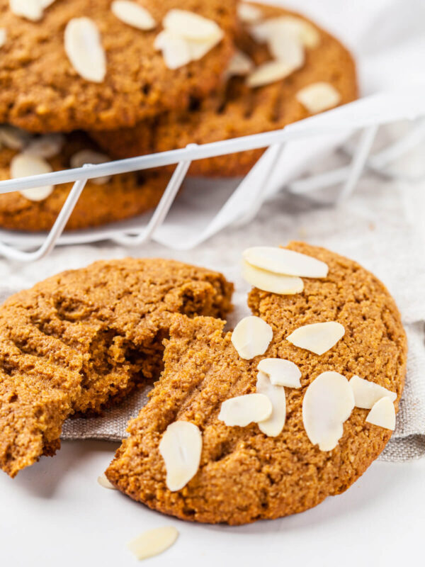 Vegane Mandelkekse mit Aquafaba (ohne Ei & Milch)