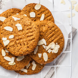 Vegane Mandelkekse mit Aquafaba (ohne Ei & Milch)