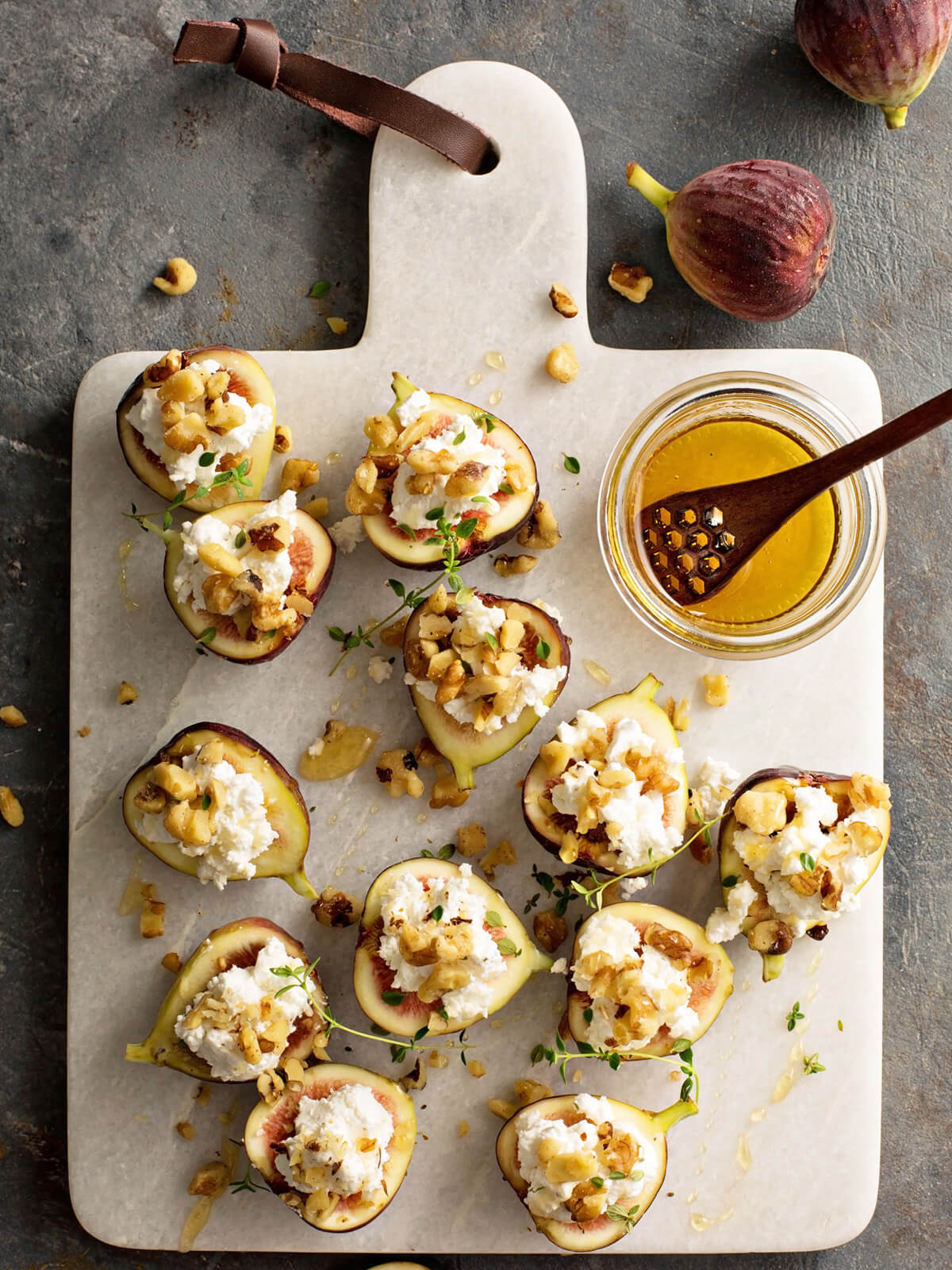 Feigen-Appetizer mit Feta, Walnüssen & Honig – Die perfekte Herbst-Vorspeise