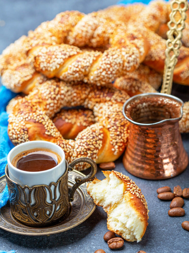 Simit – türkische Sesamringe wie vom Bäcker