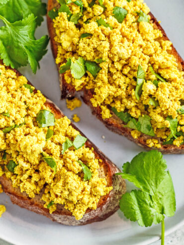 Tofu-Scramble – Veganes Rührei mit Kurkuma