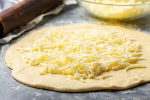 Imeruli-Khachapuri (Chatschapuri) - georgischer Käsefladen