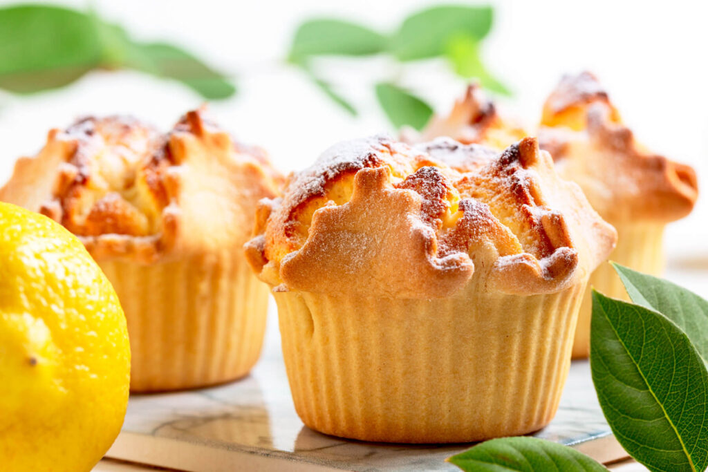 Soffioni (italienische „Liebesbriefe“) – Ricotta-Zitronen-Törtchen aus dem Ofen