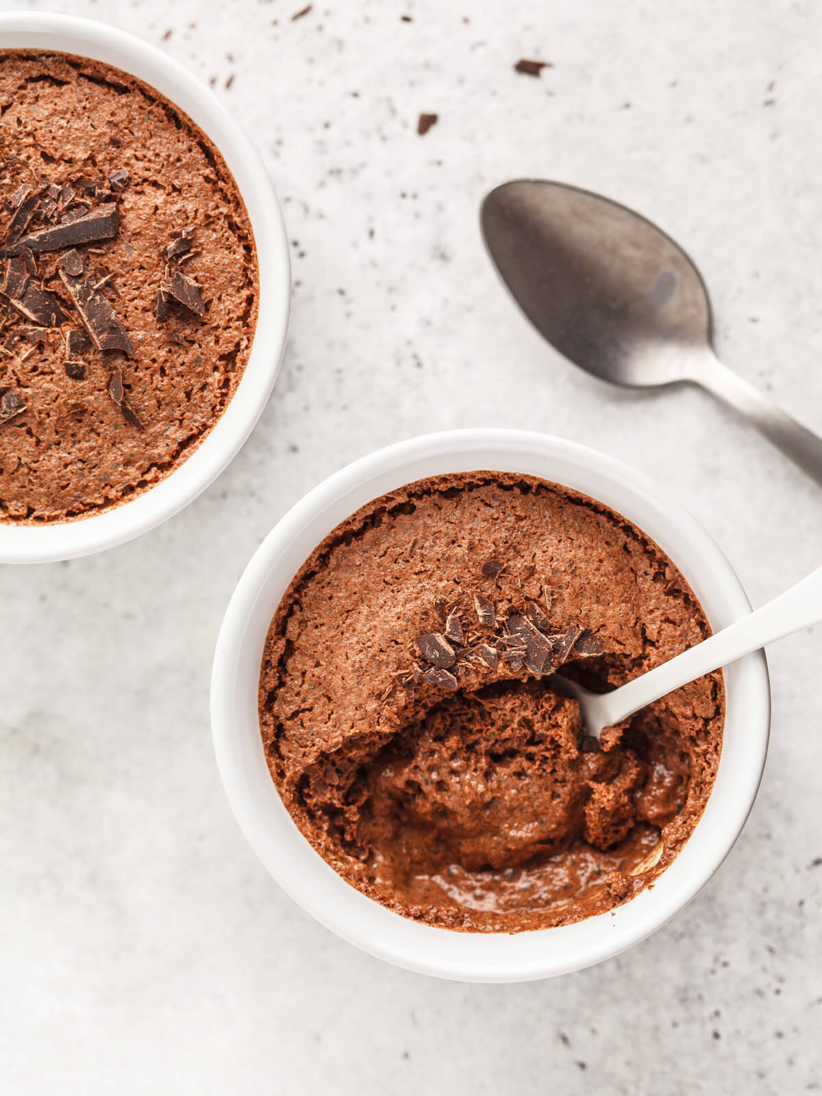 Vegane Schokomousse aus Aquafaba