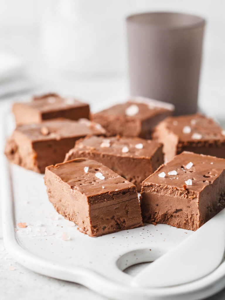 Veganer Schoko-Fudge ohne Backen