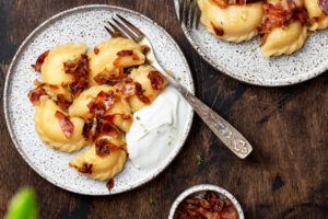 Wareniki mit Kartoffel-Käse-Füllung