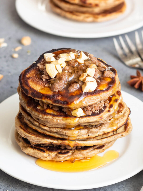 Würzige Pancakes mit Zimtstreuseln