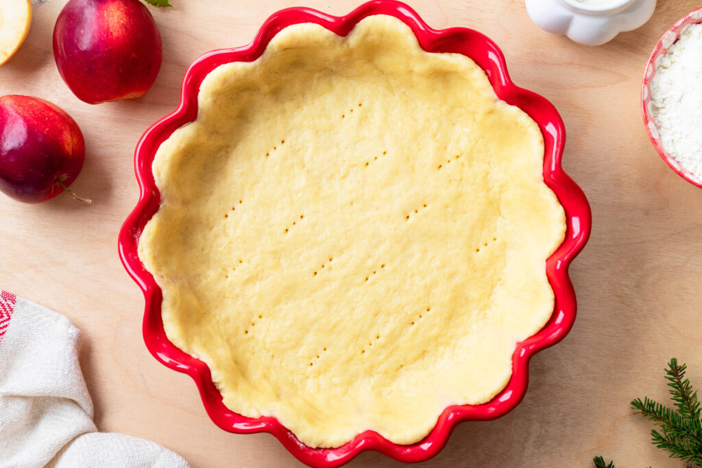 Apfel-Cranberry-Tarte mit Mandelblättchen