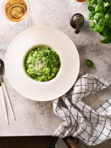 Bärlauch-Pesto-Risotto