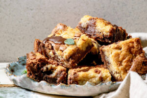 Brookies - Brownie-Cookie-Kuchen vom Blech