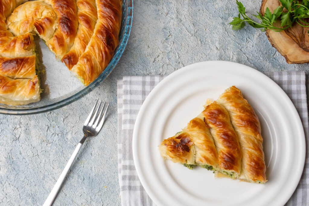 Ispanaklı Börek – Türkische Spinat-Börek-Schnecke