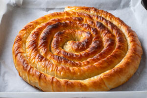 Ispanaklı Börek – Türkische Spinat-Börek-Schnecke