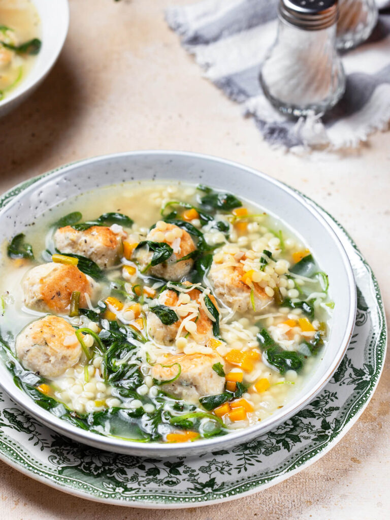 Italienische Hochzeitssuppe (Italian Wedding Soup)