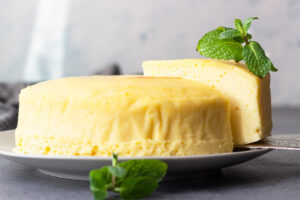 Japanischer Baumwoll-Cheesecake (Soufflé-Kuchen)