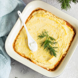 Herzhafter Kartoffel-Pilz-Auflauf (Hirtentopf-Art)