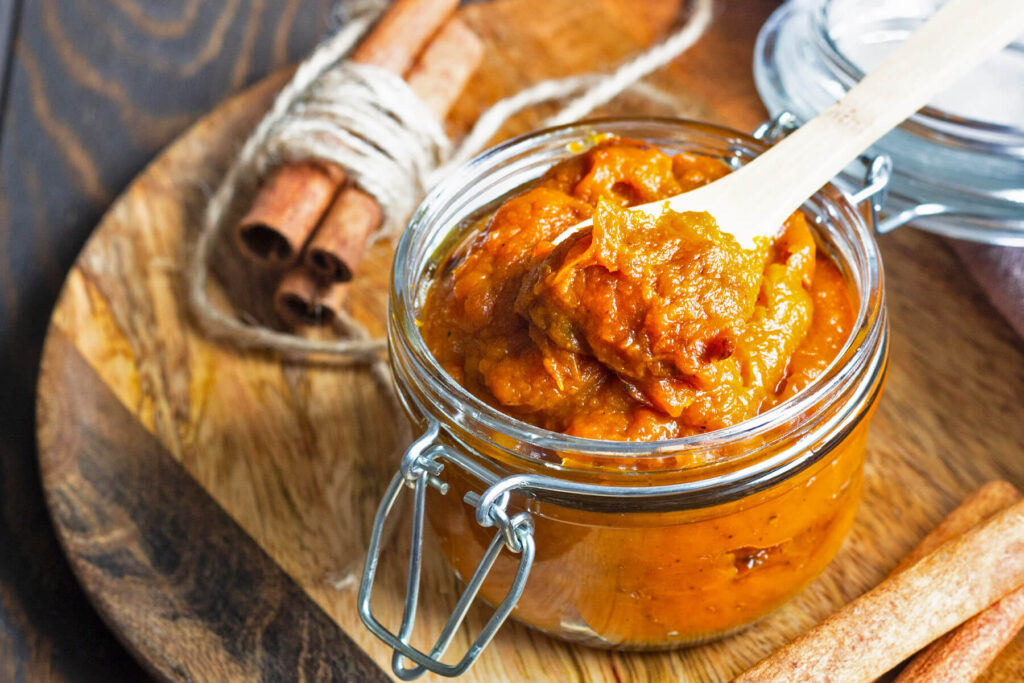 Kürbisaufstrich (Pumpkin Butter) – cremig & würzig