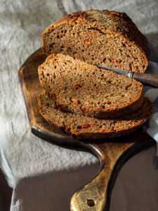Vollkornbrot ohne Kneten