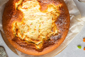 Schneller Quark-Rührkuchen mit saftiger Cheesecake-Mitte