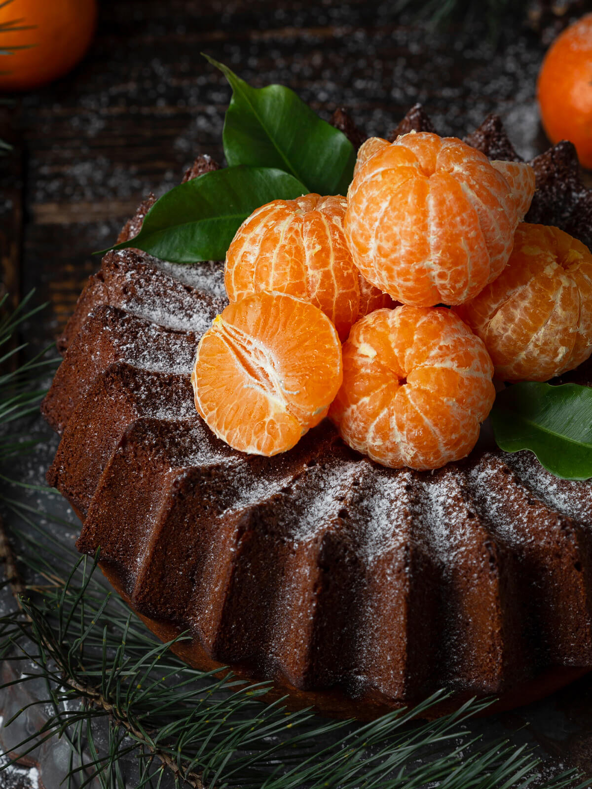 Saftiger Mandarinenkuchen im Gugelhupf