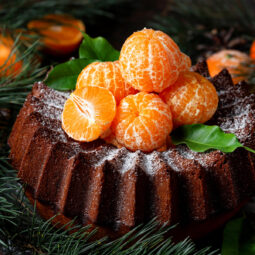 Saftiger Mandarinenkuchen im Gugelhupf