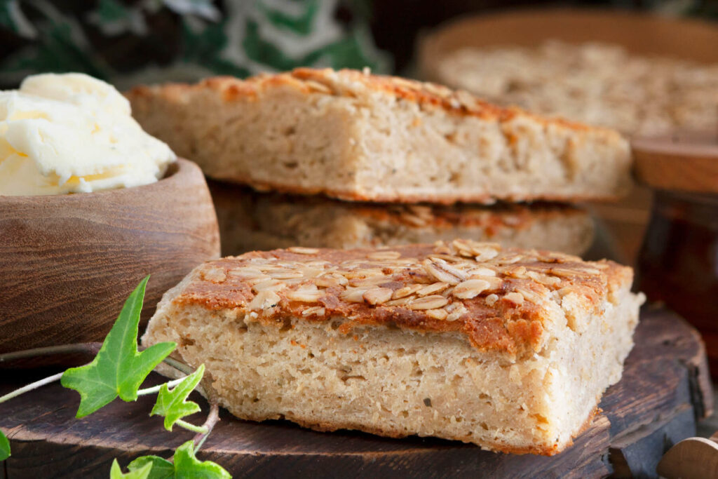 Schottisches Bannock aus der Pfanne – Hafer-Fladenbrot ohne Hefe