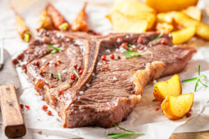 T-Bone Steak aus der Pfanne