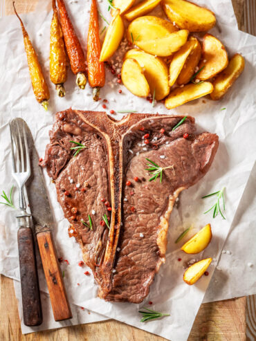 T-Bone Steak aus der Pfanne