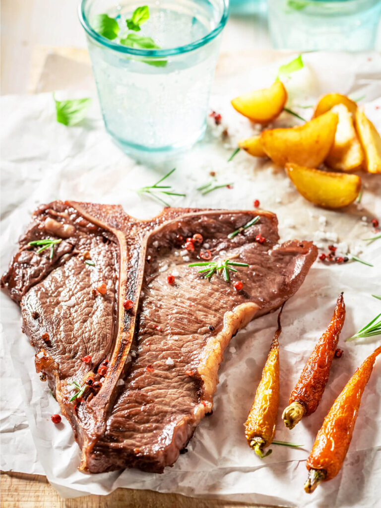 T-Bone Steak aus der Pfanne