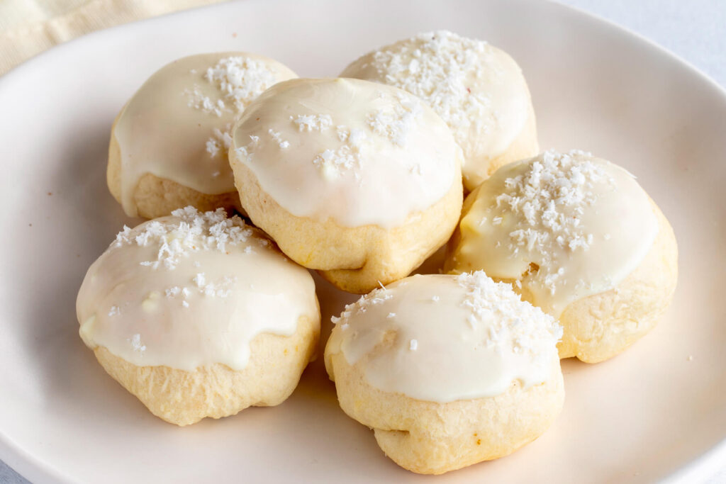 Zitronenkekse mit Lemon-Curd-Füllung