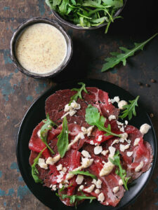 Senfsauce für Carpaccio