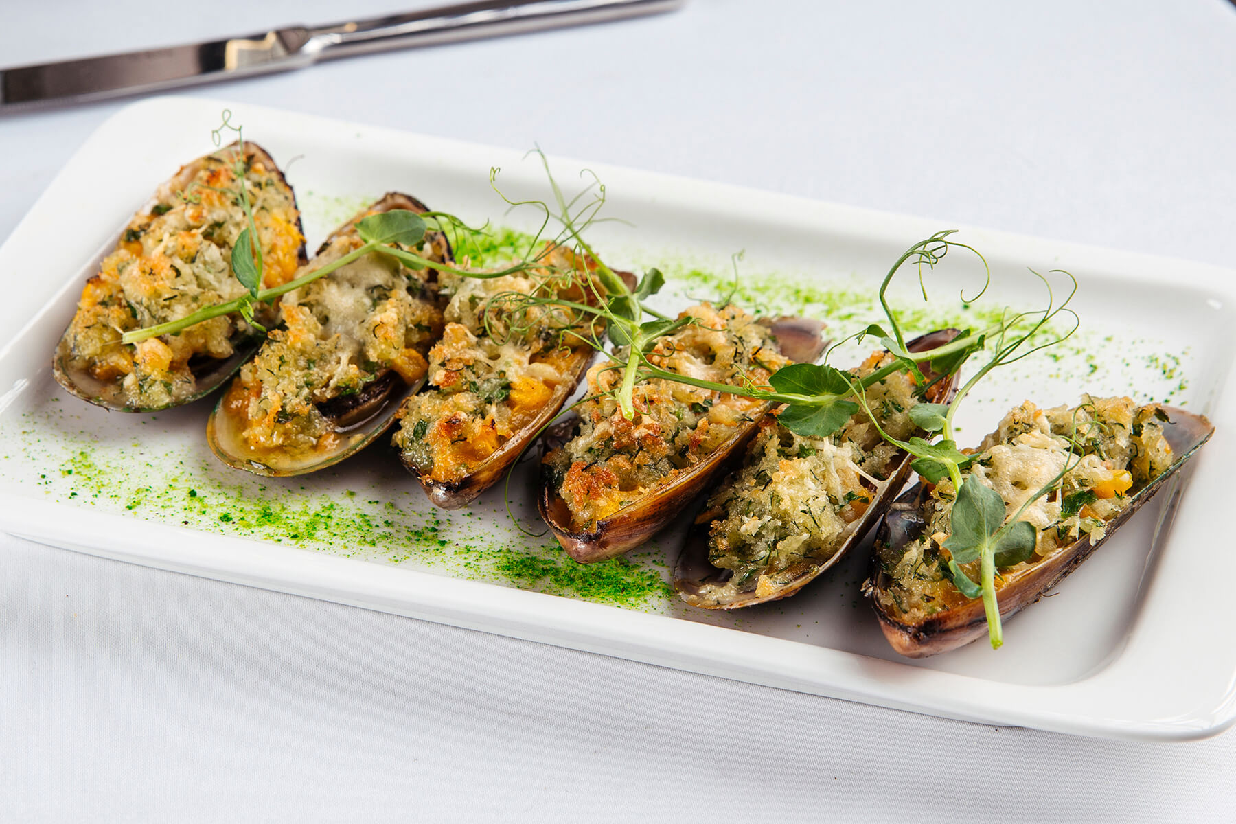 Cozze Gratinate