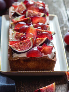 Feigen-Trauben-Tarte mit Mascarponecreme