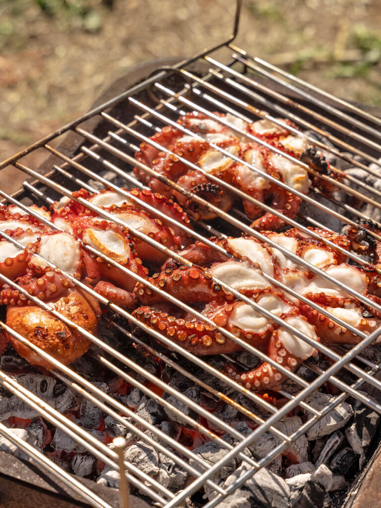 Gegrillter Oktopus