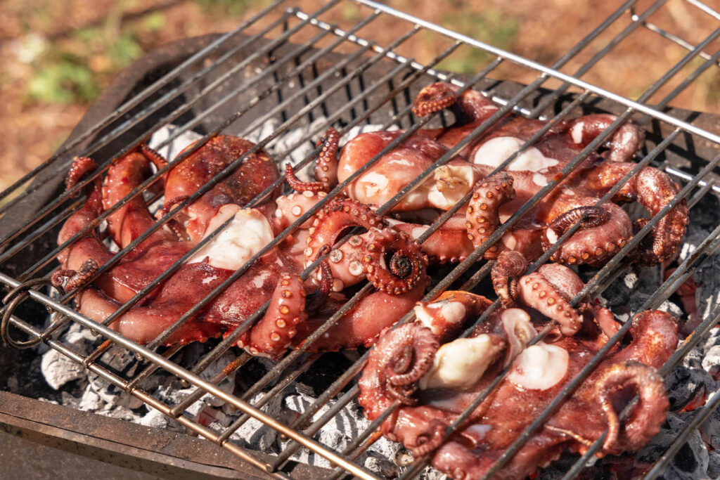 Gegrillter Oktopus