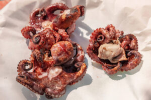 Gegrillter Oktopus