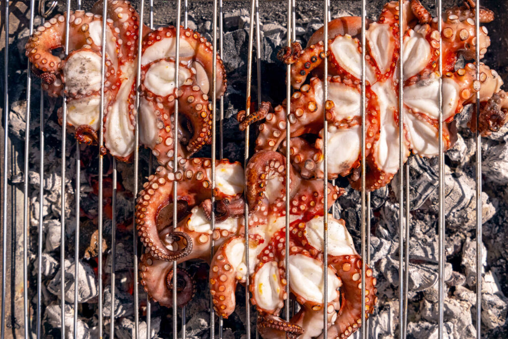 Gegrillter Oktopus