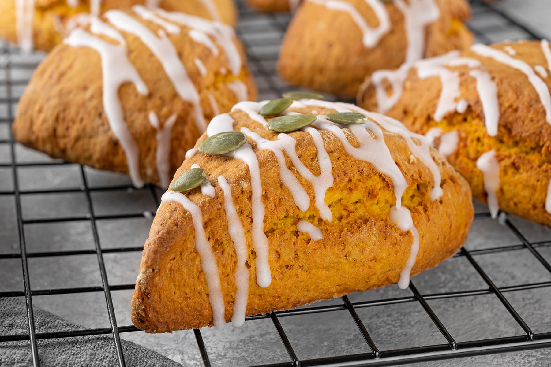 Kürbis-Scones-Teig