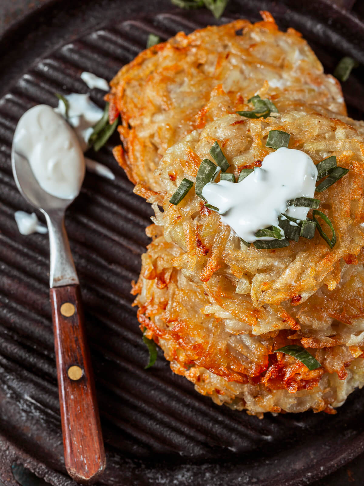 Latkes Zubereitung