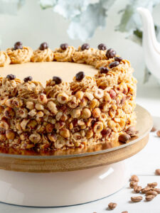 Kaffee-Torte Mokka mit Génoise-Biskuit