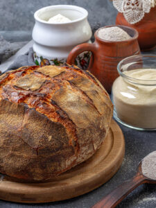 Weizen-Roggen-Sauerteigbrot