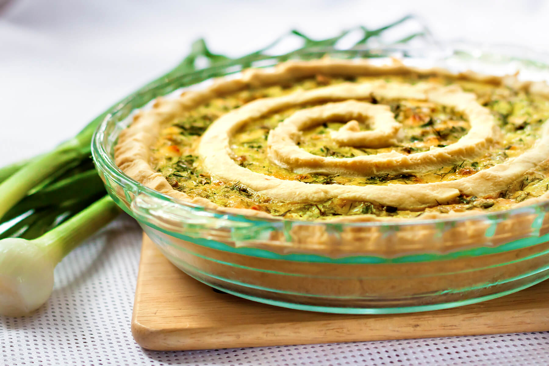 Ziegenkäse-Quiche Zubereitung