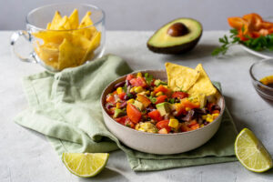 Cowboy Caviar – mexikanischer Bohnen-Mais-Salat mit Limette und Koriander