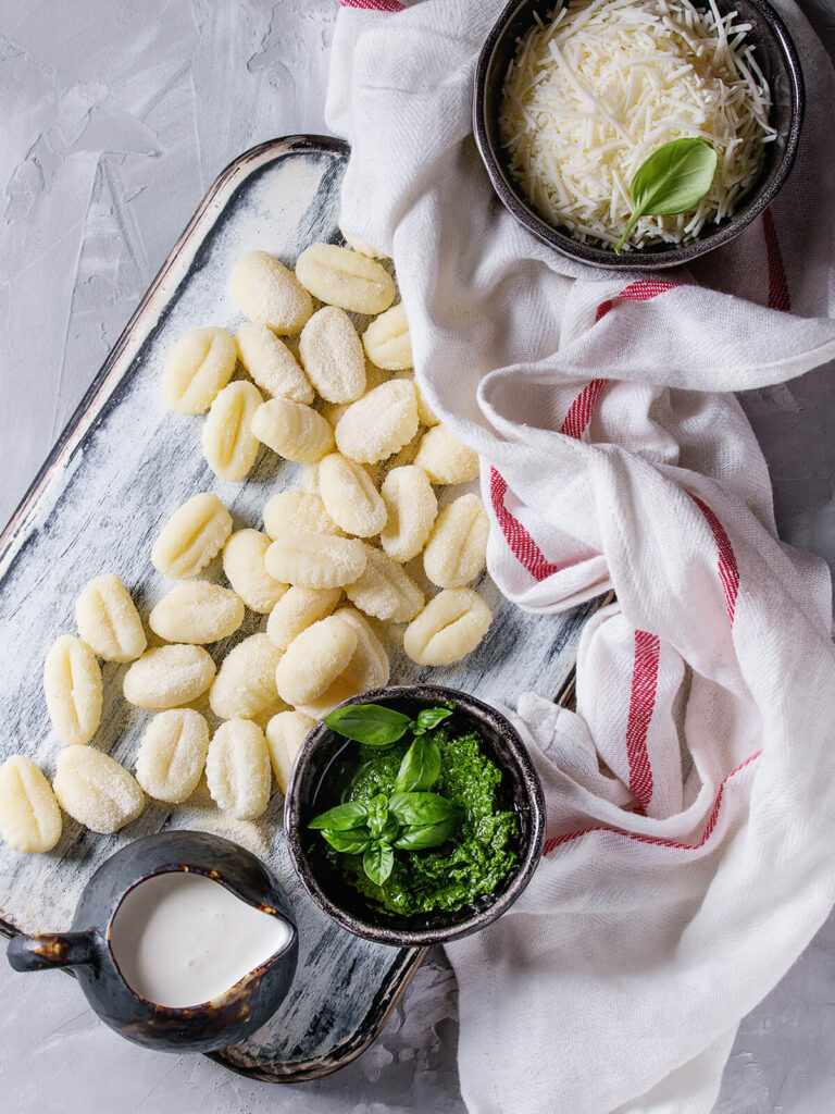 Cremige Gnocchi in Sahne-Parmesan-Sauce