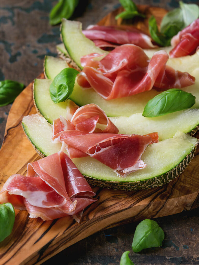 Melone mit Prosciutto Crudo