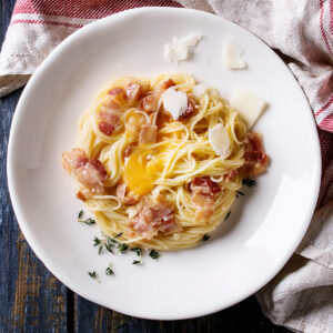 Pasta Carbonara klassisch römisch